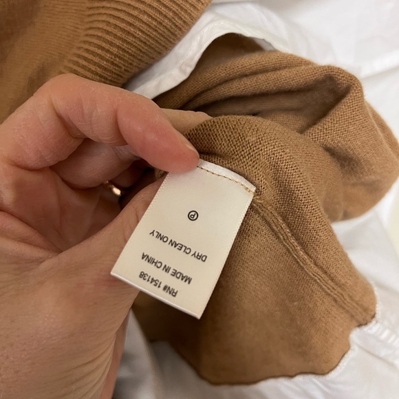 STAUD Women’s Mixed media shirt dress XS - Picture 9 of 9